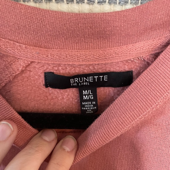 Brunette the Label Sweatshirt | Size M/L - Picture 2 of 2